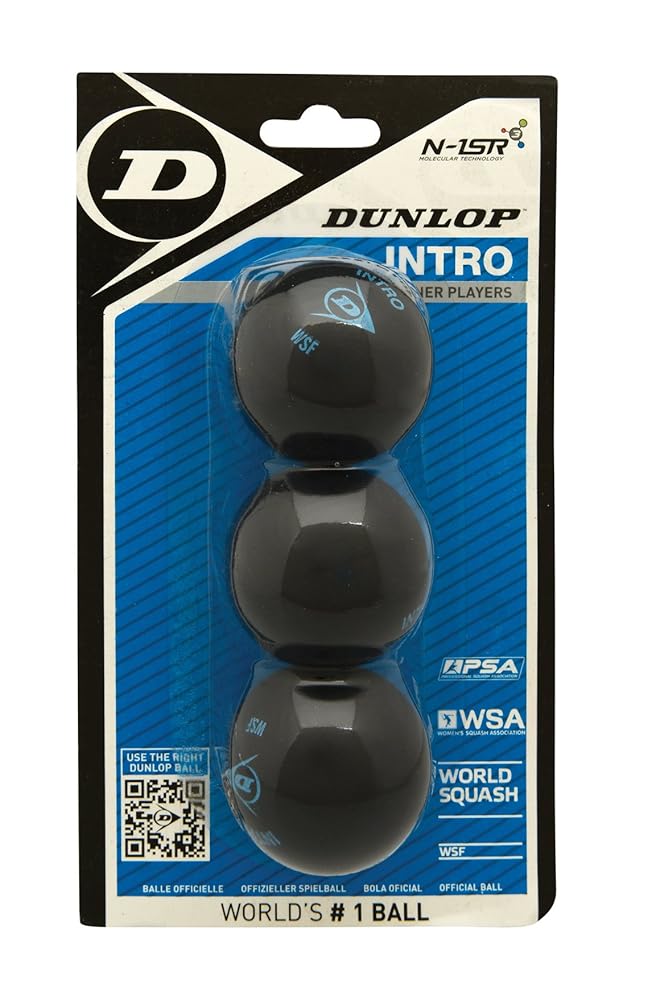 Dunlop Intro Blue Squash Balls