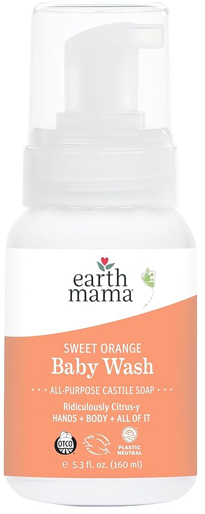 Earth Mama Angel Baby Shampoo & Body Wash