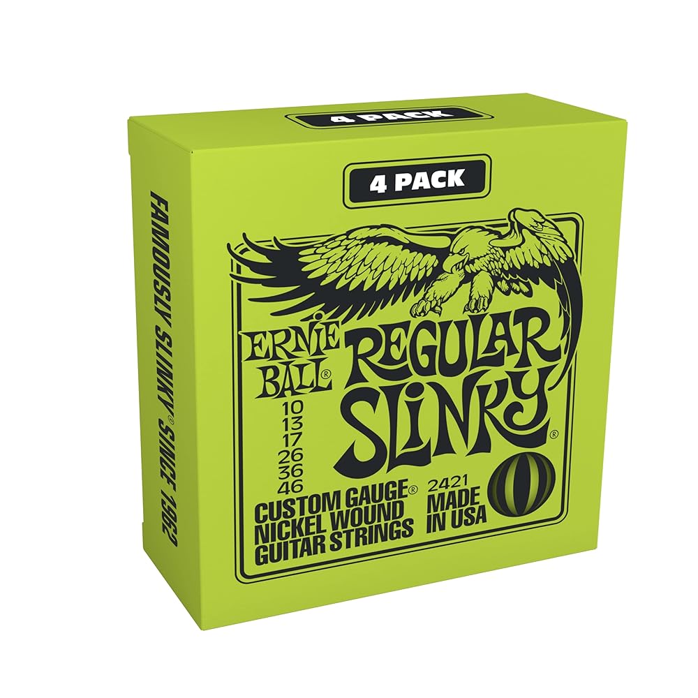 Ernie Ball Regular Slinky Electric Guitar Strings