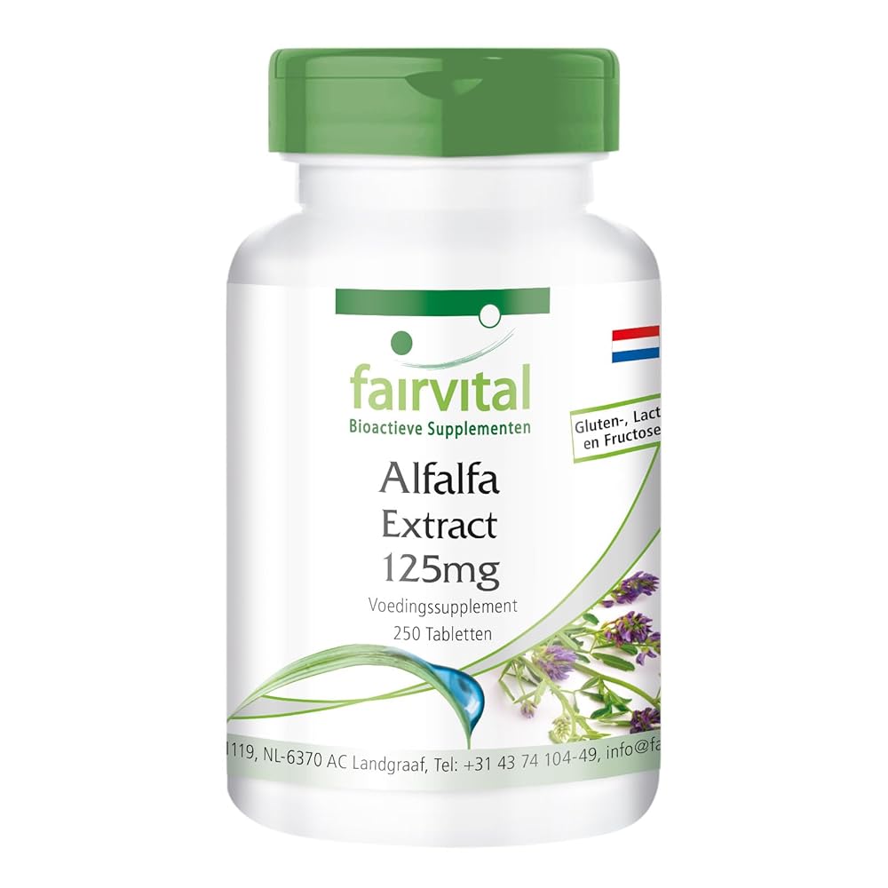 Fairvital Alfalfa 500mg Tablets - VEGAN