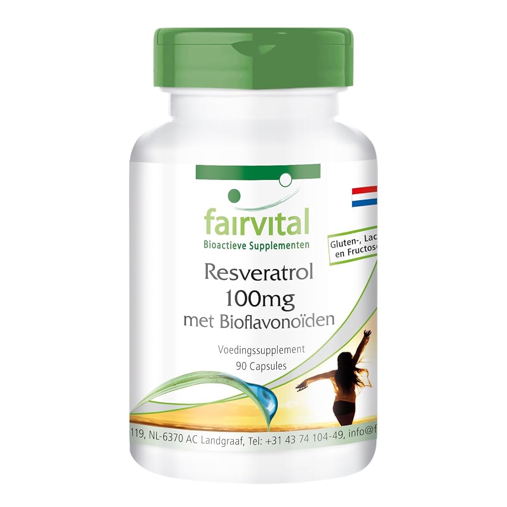 Fairvital Resveratrol 100mg Vegan Capsu...