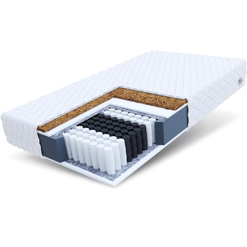 FDM Home MAX Mattress - 160 x 200 cm, Pocket Spring,...