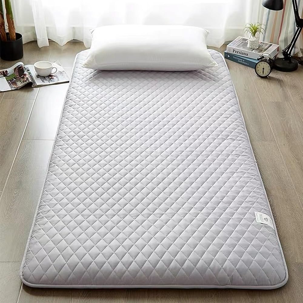 Foldable Japanese Futon Mattress - Gray