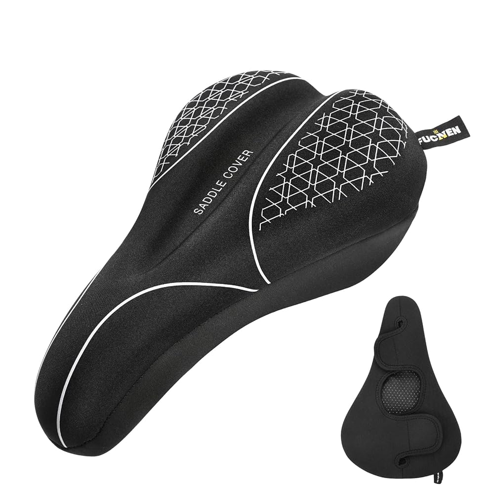 FUCNEN Gel Bike Seat Cover – Comf...