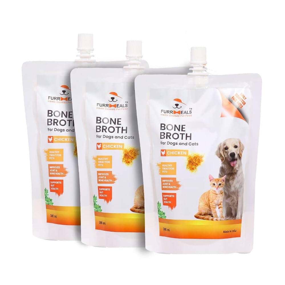 FurrMeals Chicken Bone Broth | Wet Dog Food | 300ml ...