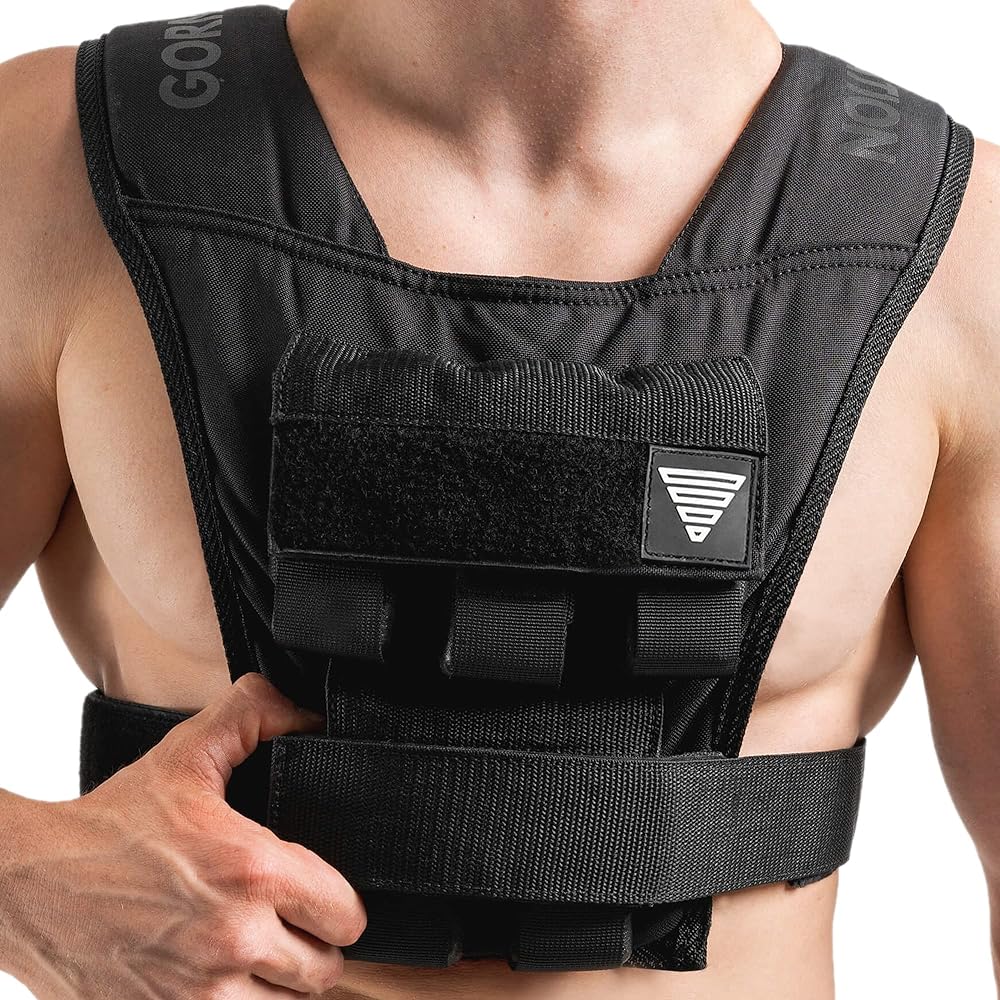 GORNATION® Weighted Vest | Compact and Adjustable Fi...