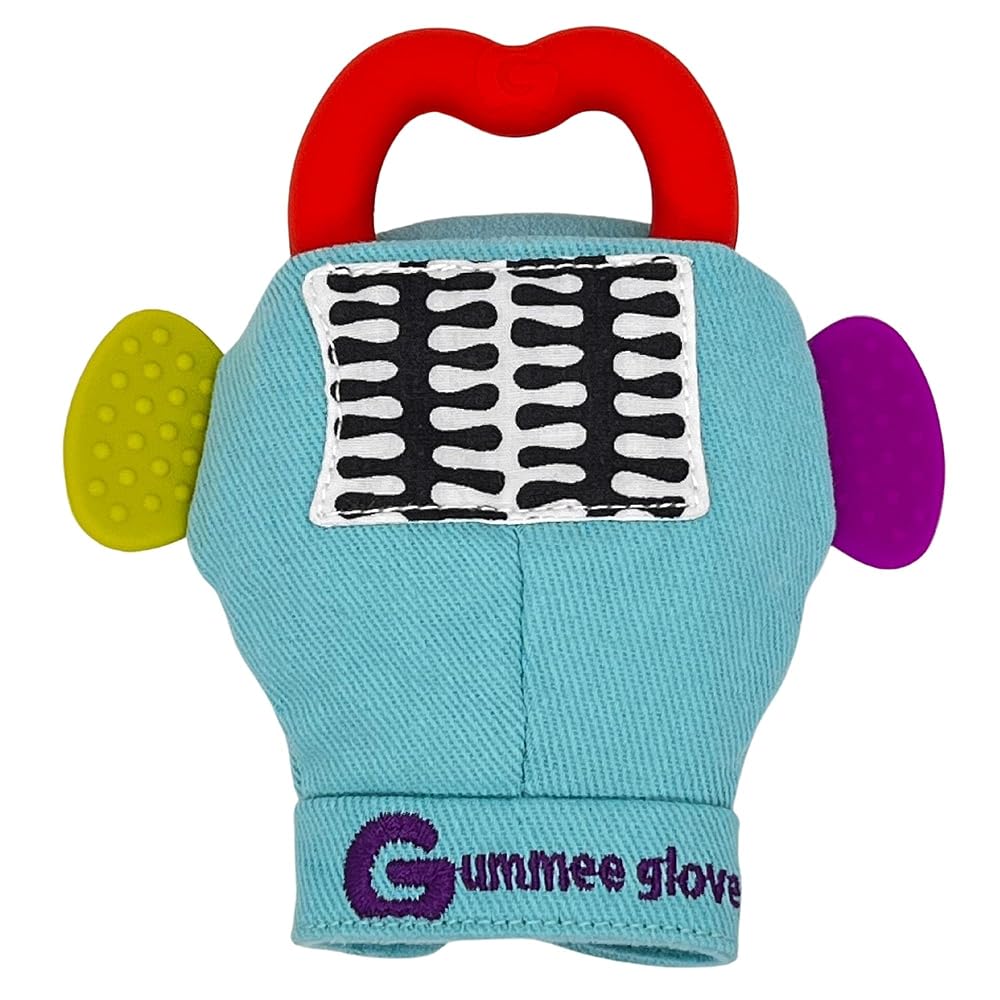 Gummee Baby Teething Gloves - Premium Quality 100% C...