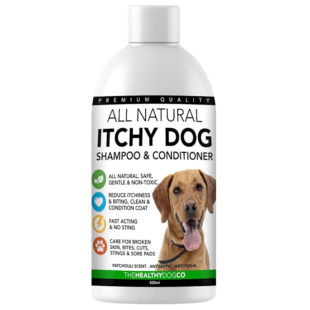 Healthy Dog Co - Natural Itch Relief Dog Shampoo - S...