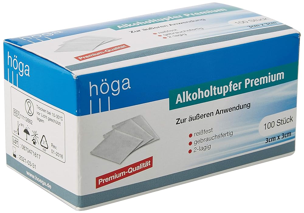 Höga Harm Premium Alcohol Wipes