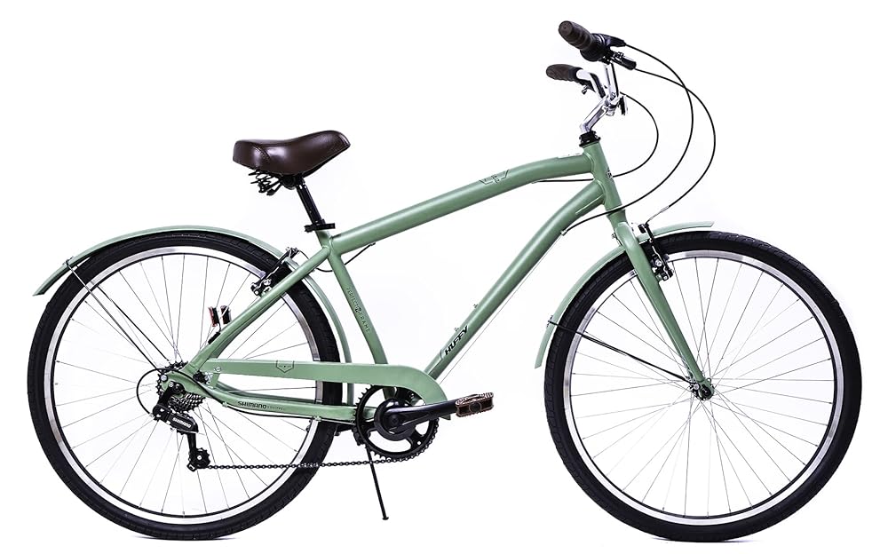 Huffy Sienna Hybrid Bike, Blauw, M