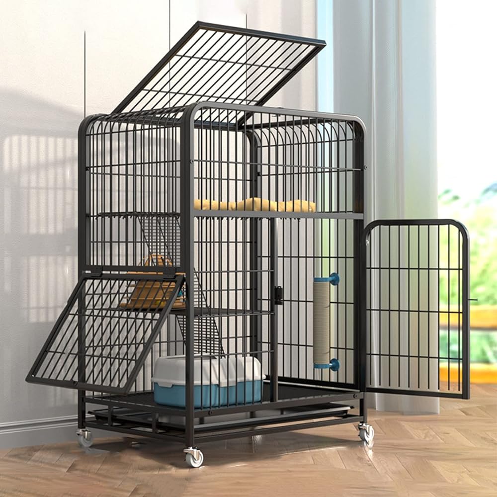 Indoor Cat Cage - Small Animal Crate