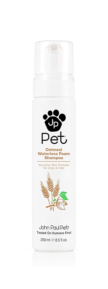 John Paul Pet Waterless Foam Shampoo