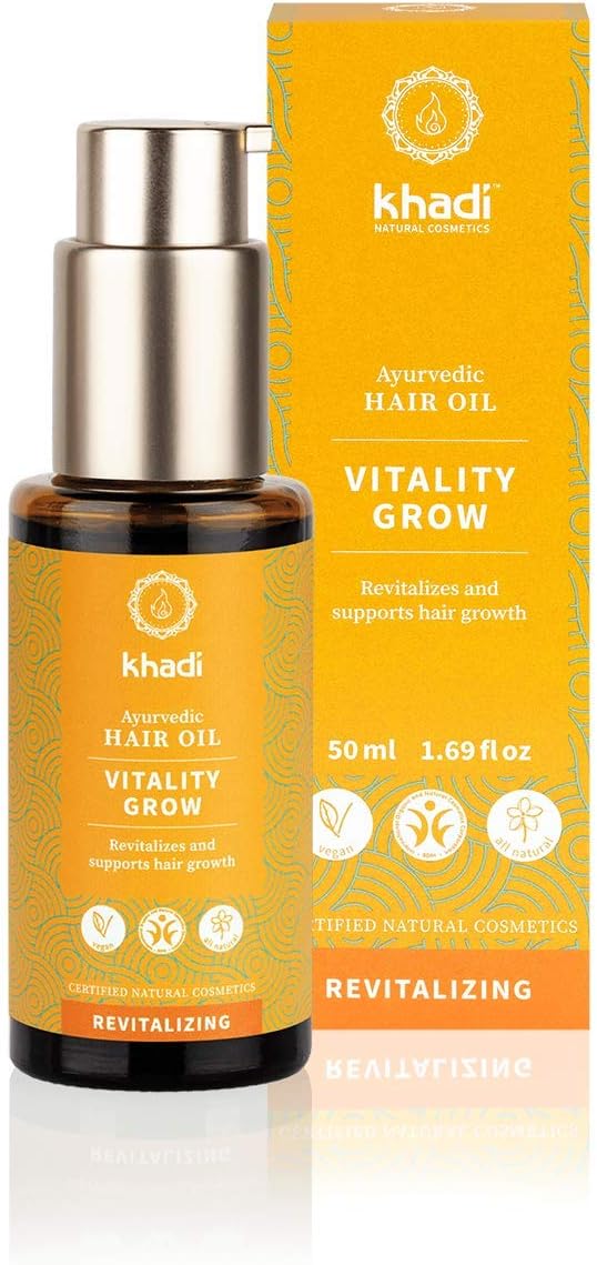 Khadi Vitality Grow Hair Oil – Ro...