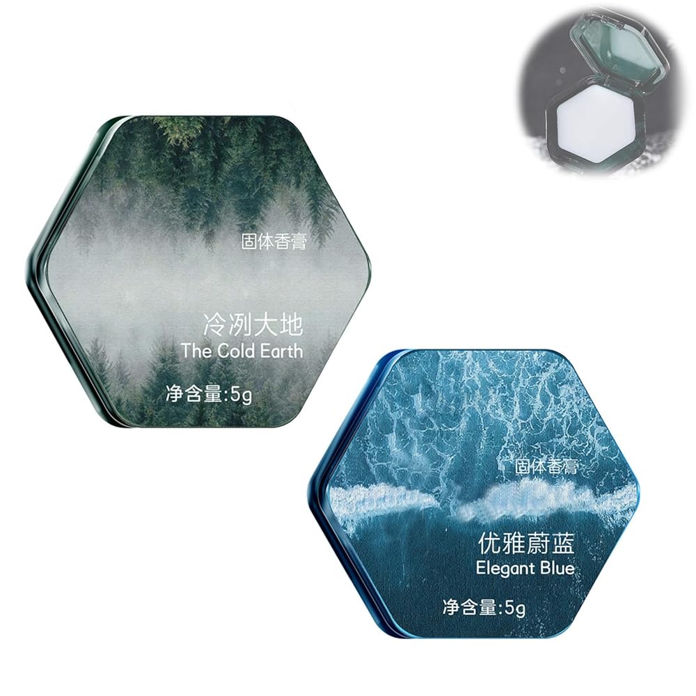 Luxury Portable Solid Perfume - Earth+Azure