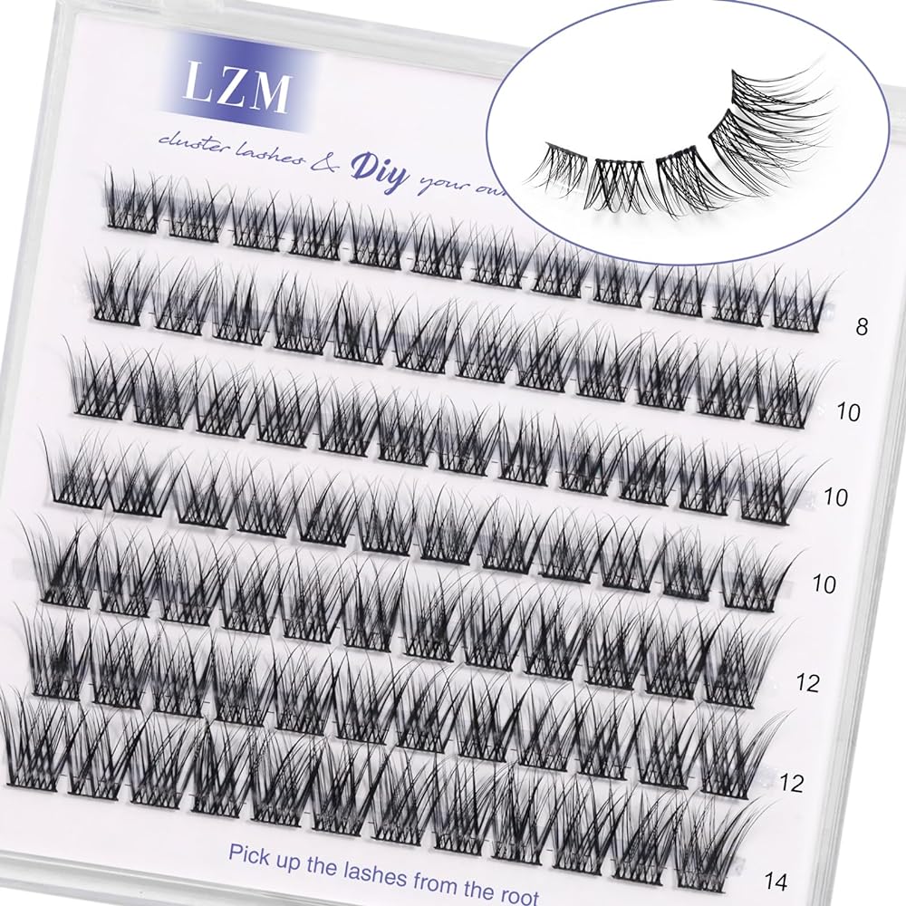 LZM C Curl DIY False Eyelashes