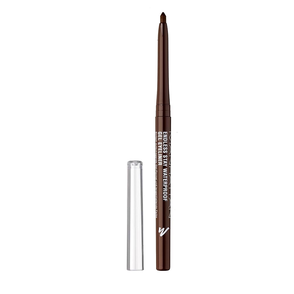 Manhattan Waterproof Gel Eyeliner - Rich Brown 001