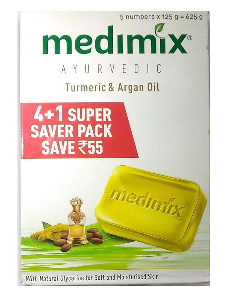 Medimix Herbal Soap with Turmeric and Argan Oil