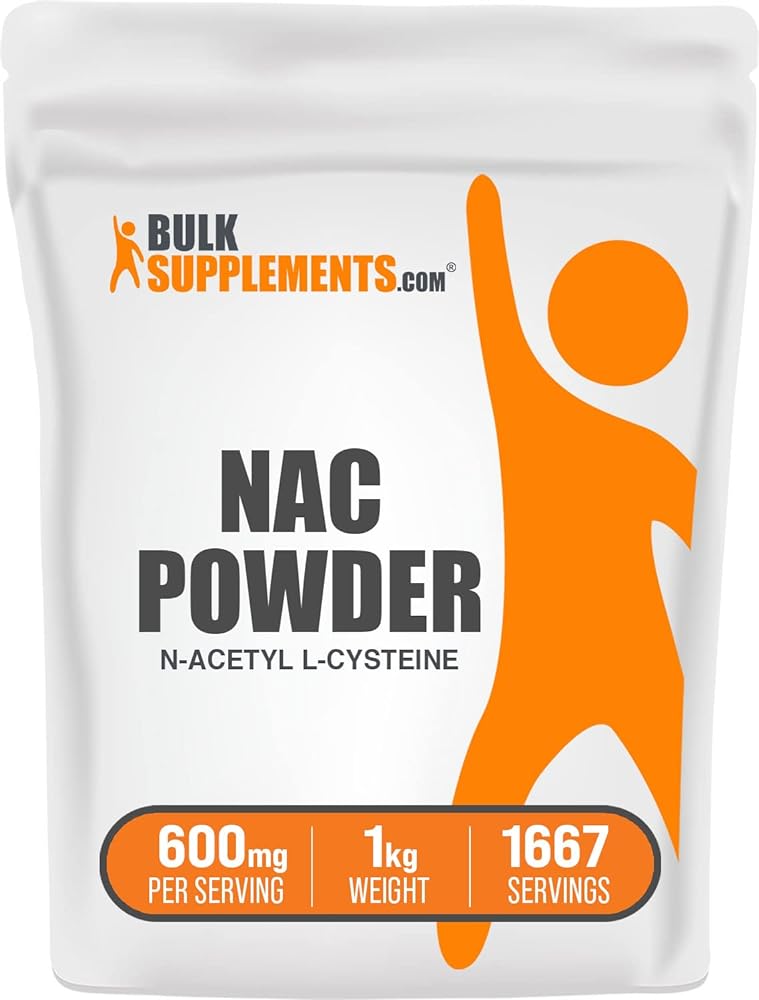 NAC N-Acetyl L-Carnitine Powder 600mg |...