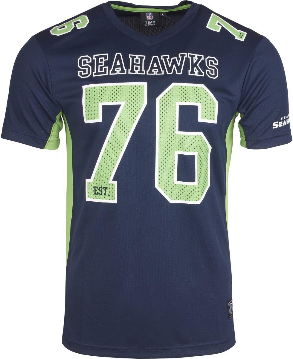 NFL Seattle Seahawks Navy Jersey Shirt