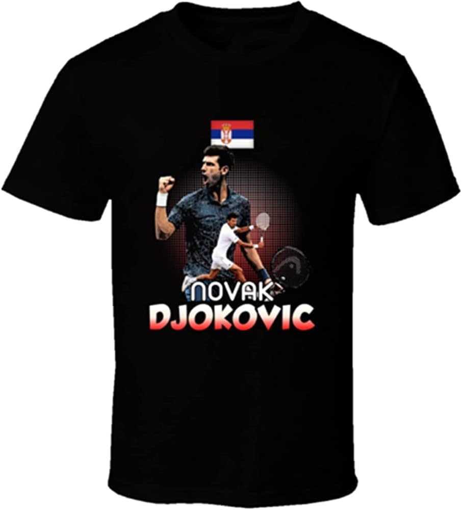 Novak Djokovic Men’s Tennis Shirt