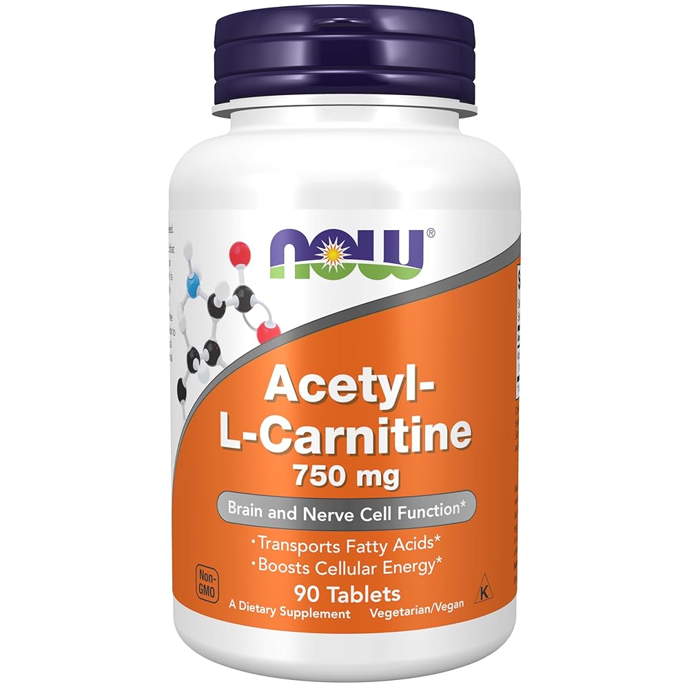 Now Foods Acetyl-L-carnitine 90 tablets