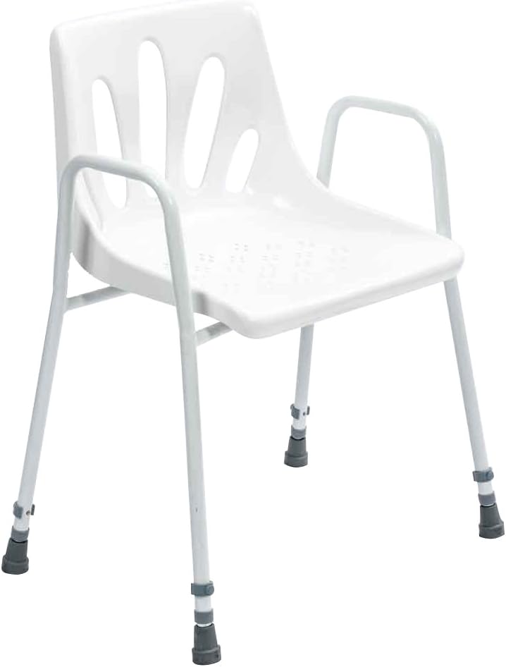 NRS Healthcare Height-Adjustable Shower Chair P01560