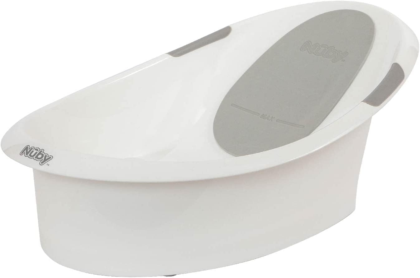 Nuby Newborn Baby Bath Tub – Whit...