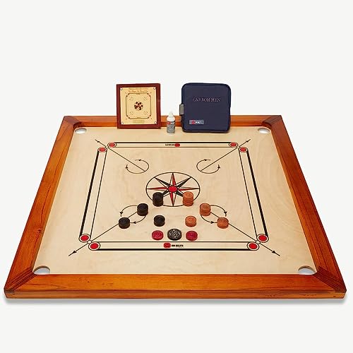 Official Carrom Board Set