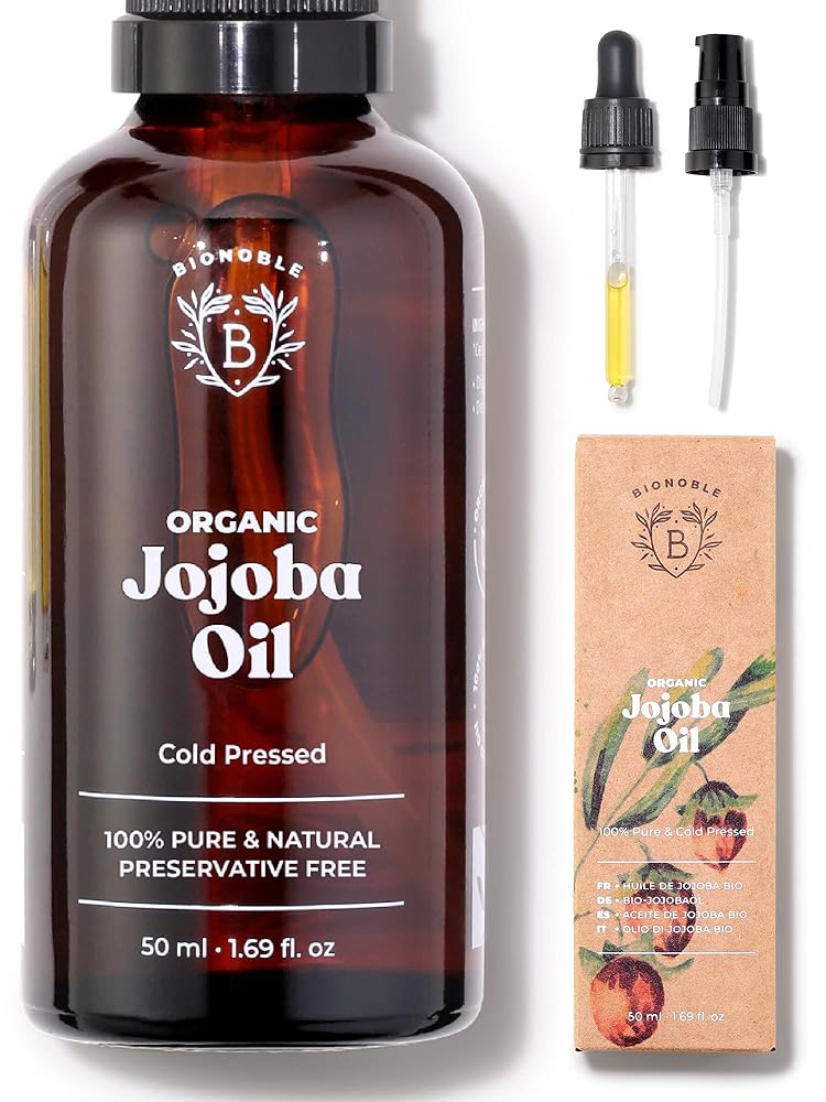 Organic Jojoba Oil | 100% Pure, Natural & Cold Press...