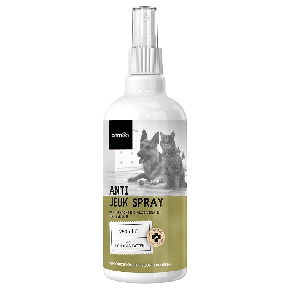 Pet Itch Relief Spray - Soothes irritation and redne...