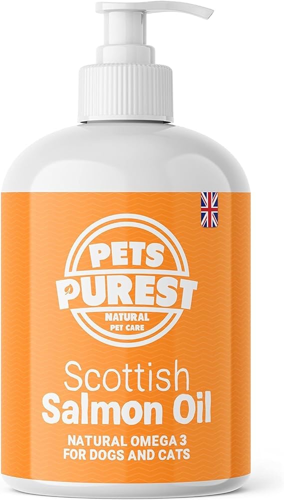 Pets Purest Scottish Salmon Oil –...