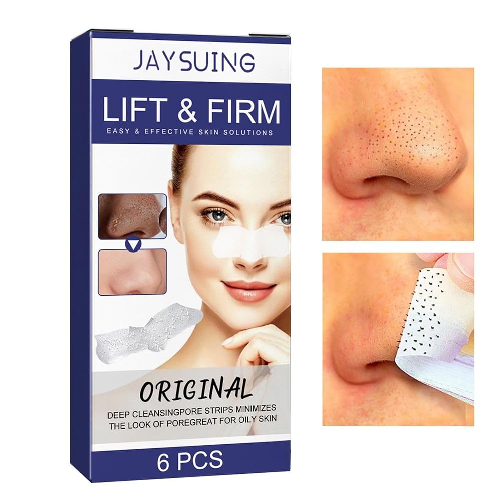 Pore Cleansing Strips | 6 pcs Pore Minimizer - Insta...