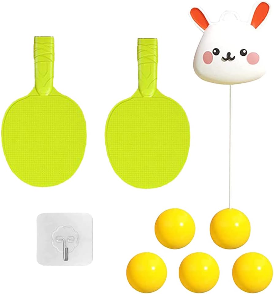 Portable Hanging Table Tennis Trainer for Kids - Bra...