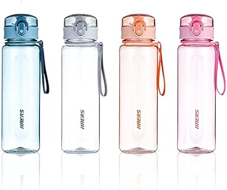 Portable Water Bottle with Straw - 650ml Capacity