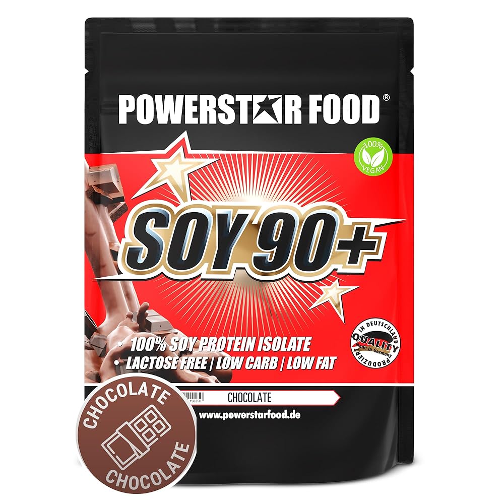 Powerstar SOY 90+ Vegan Protein Powder