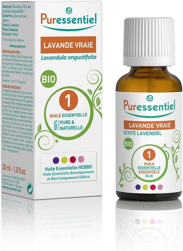 Puressentiel Organic Lavender Essential Oil - 30ml