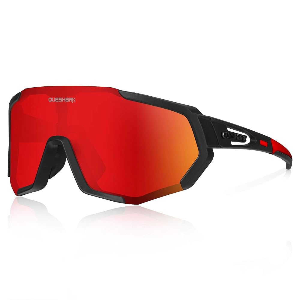 Queshark TR90 Polarized Sports Sunglass...