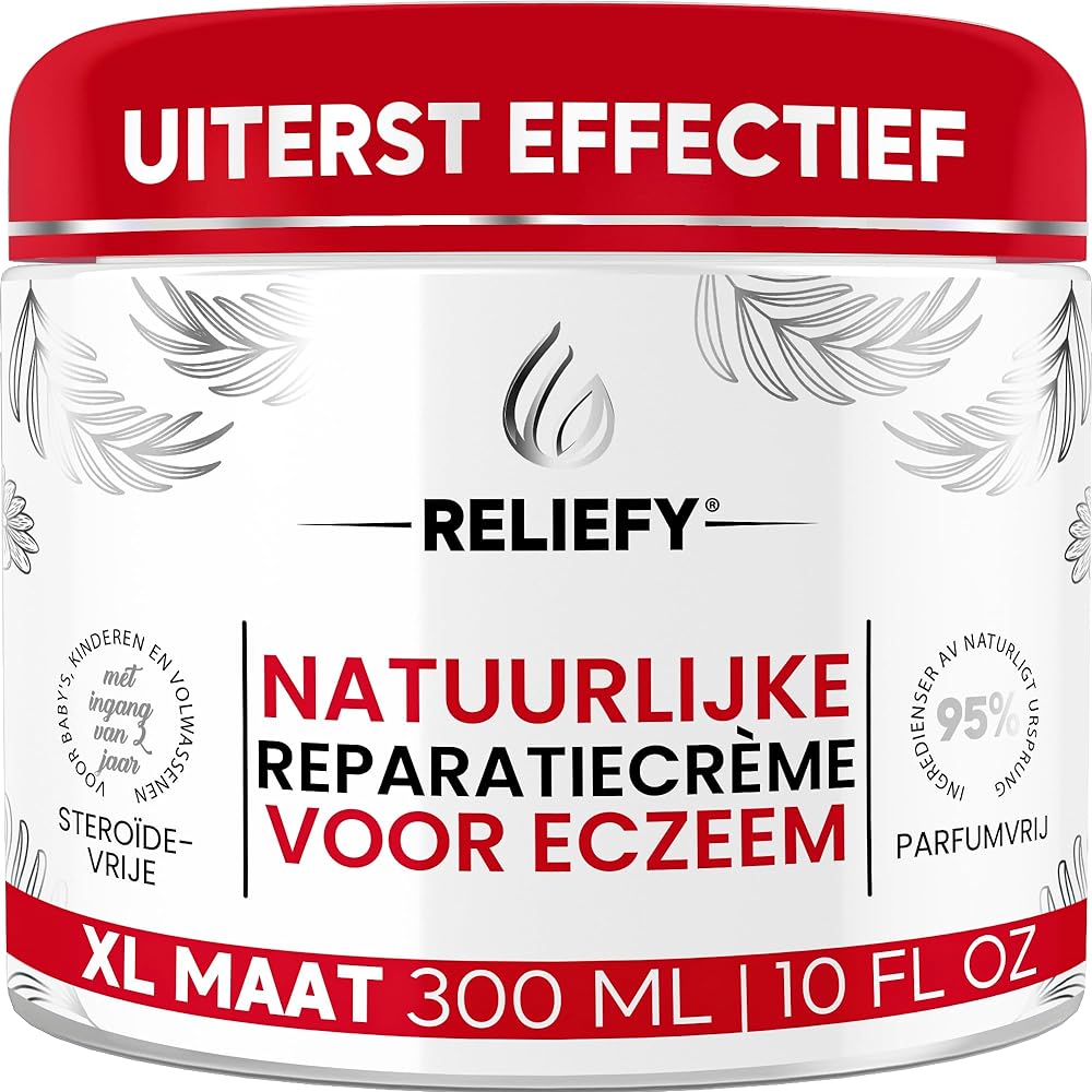 RELIEFY Eczema Cream – Natural, F...