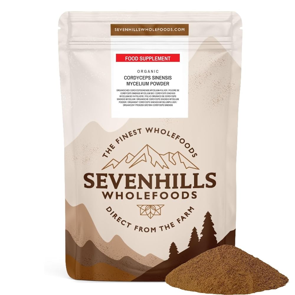 Sevenhills Wholefoods Cordyceps Sinensis Mushroom Po...