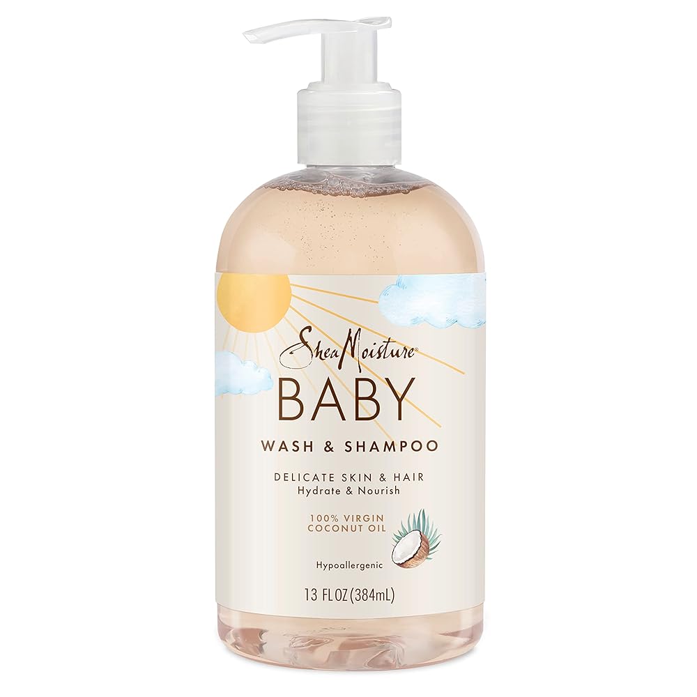 SheaMoisture Baby Wash and Shampoo - Coconut Oil