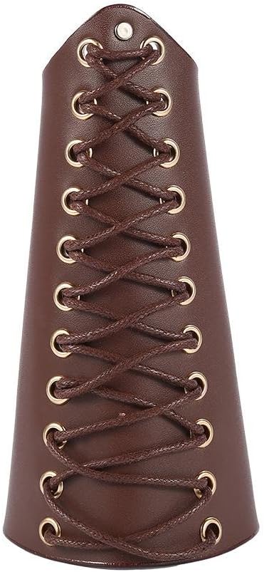 Tbest Archery Arm Guard - Lace-up Leather Armguard