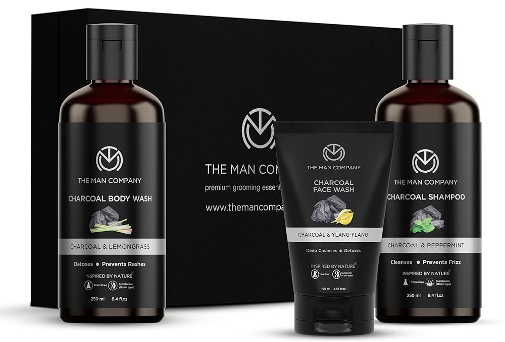 The Man Company Charcoal Care Trio R...