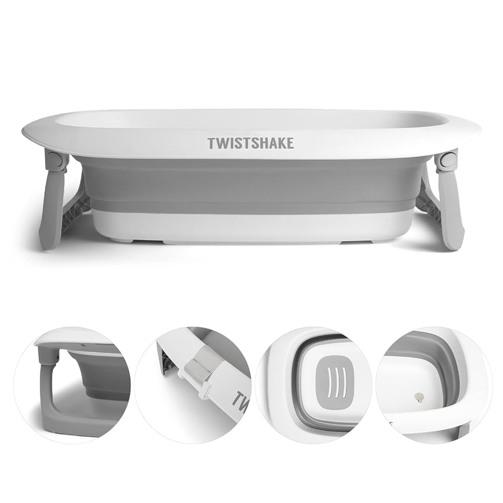 Twistshake Foldable and Non-Slip Baby Bathtub