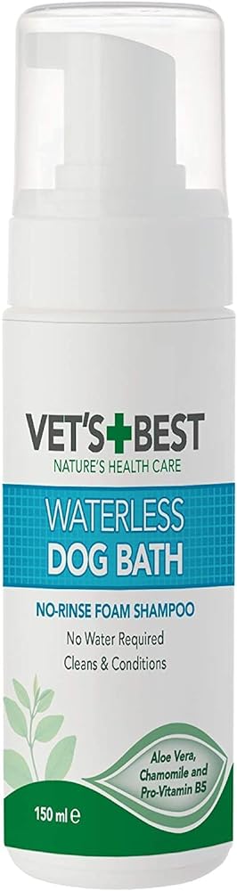 Vet’s Best Waterless Dog Shampoo ...