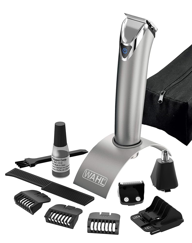 Wahl 9818-116 Stainless Steel Beard Tri...