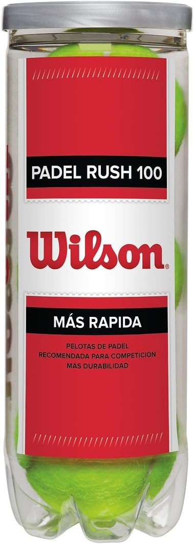 Wilson Padel Rush 100 Balls - Omnicourt Surface - 3 ...