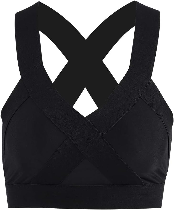 Women's Adjustable Strap Push-Up Sports Bra