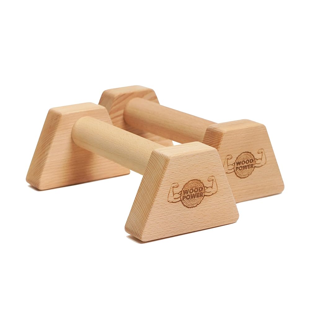 woodpower PowerBars - Joint-Friendly Parallettes