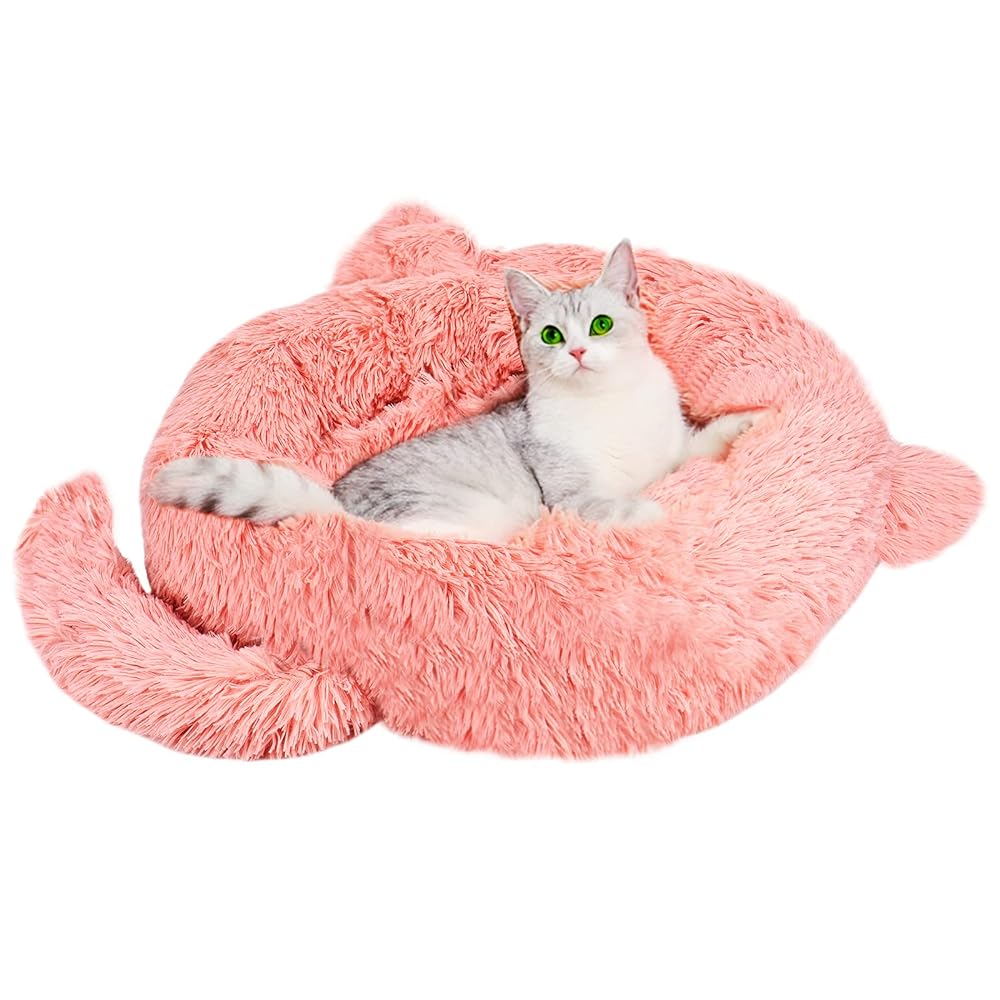 Wuudi Donut Cat Type Pet Bed