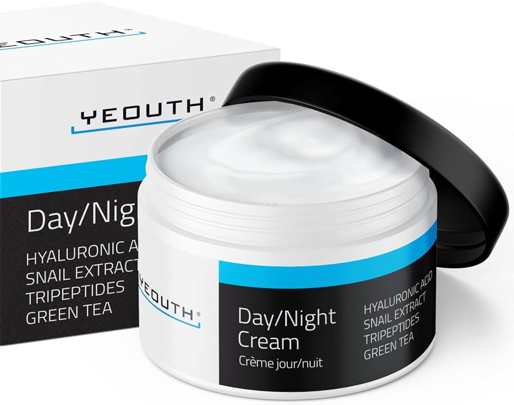 YEOUTH Face Cream with Hyaluronic Acid and Snail Ext...